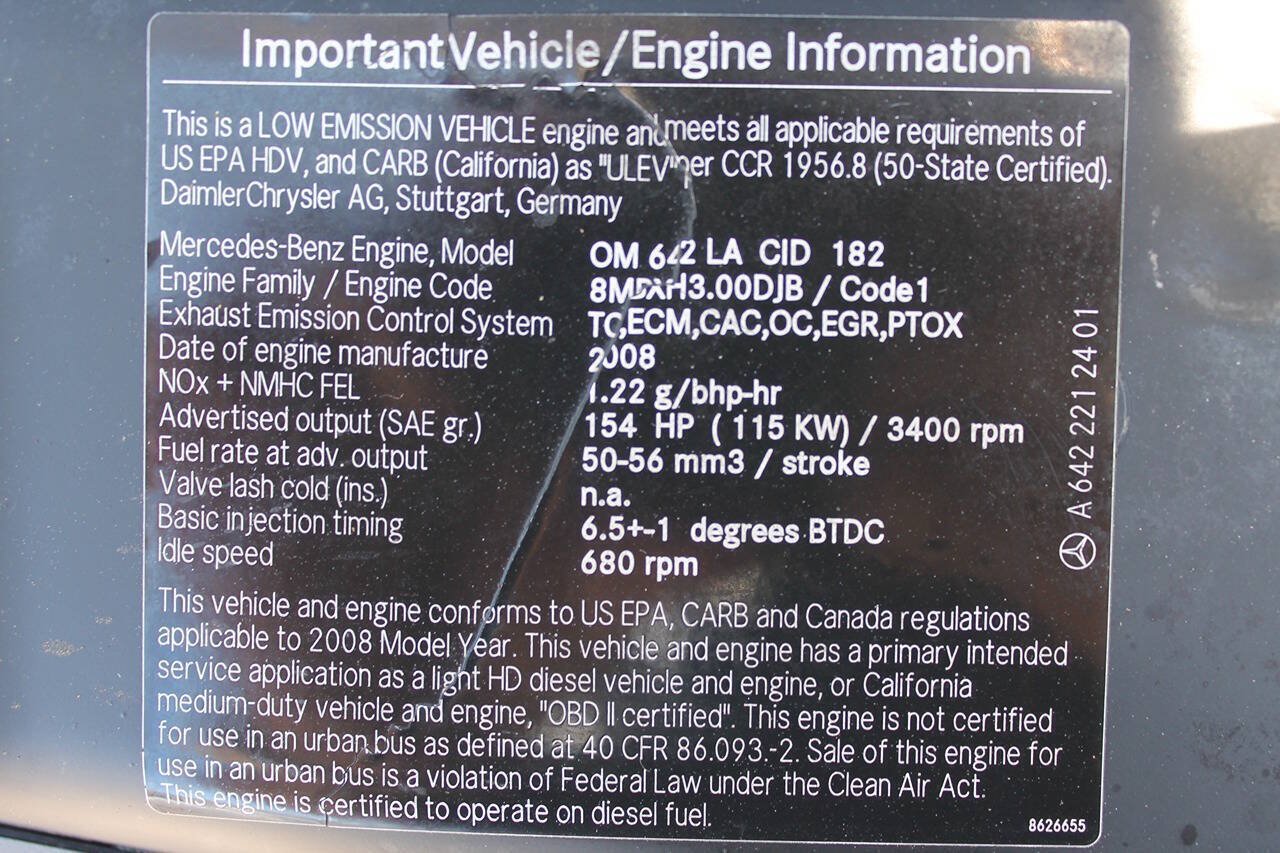 Used 2008 Freightliner Sprinter 2500 RWD image 15