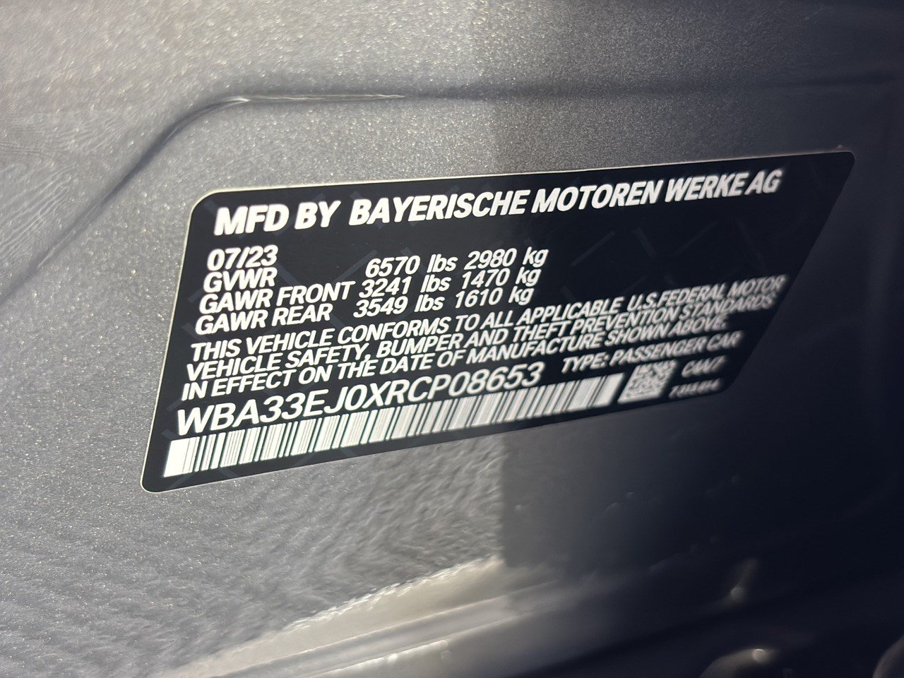 Certified 2024 BMW 760i xDrive AWD/4WD image 31
