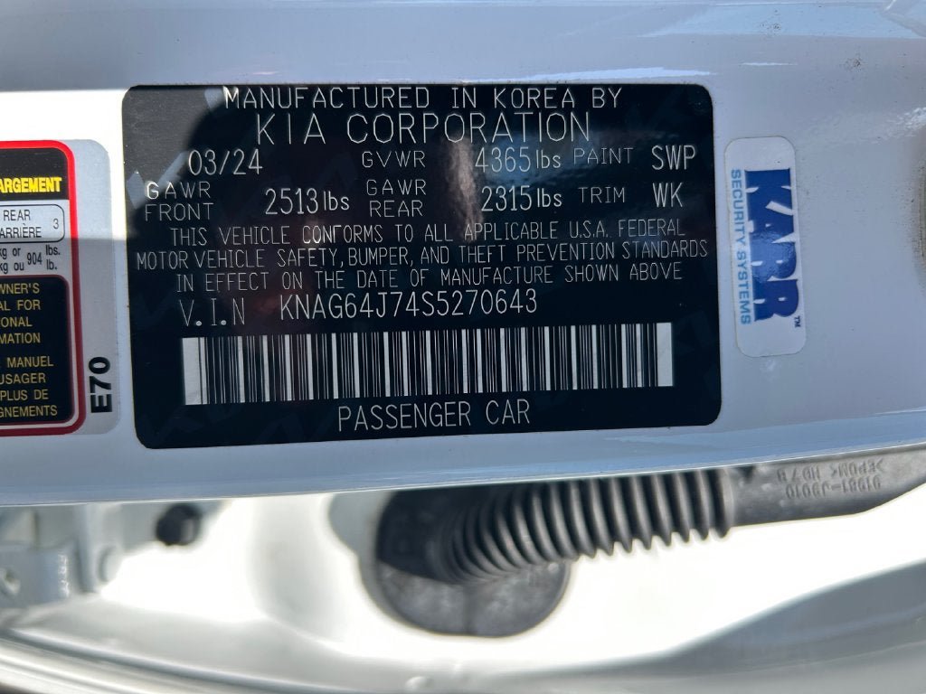 Used 2025 Kia K5 GT-Line w/ GT-Line Premium Package FWD image 36