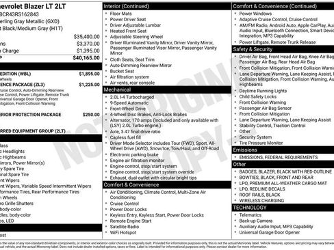 Used 2024 Chevrolet Blazer LT w/ Redline Edition image 6