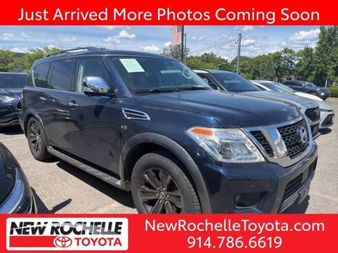 Used 2018 Nissan Armada Platinum w/ Captain Seat Package AWD/4WD image 1