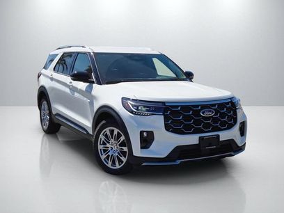 New 2026 Ford Explorer Platinum