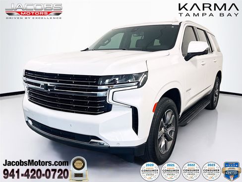 Used 2022 Chevrolet Tahoe LT w/ Luxury Package image 1