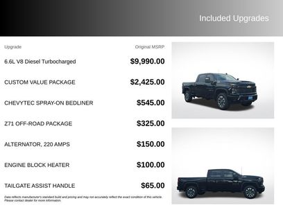 New 2026 Chevrolet Silverado 2500 Custom w/ Custom Value Package