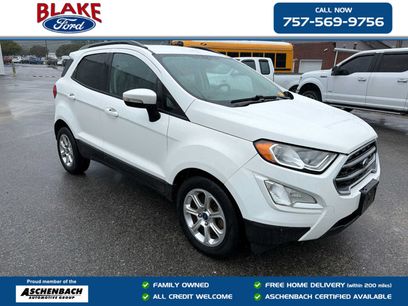 Used 2018 Ford EcoSport SE w/ SE Convenience Package
