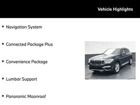 Used 2021 BMW X3 xDrive30i w/ Convenience Package image 5