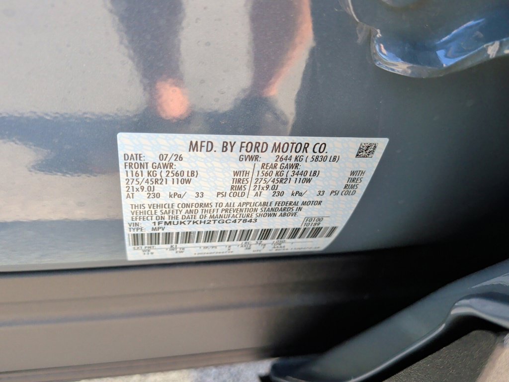 New 2026 Ford Explorer ST-Line w/ ST-Line Street Pack RWD image 48