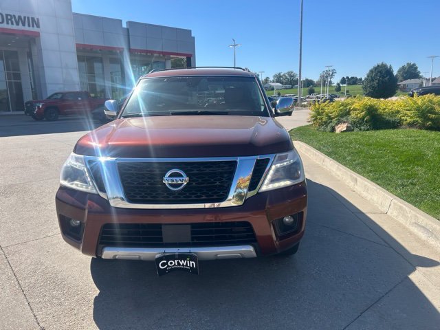 Used 2017 Nissan Armada Platinum w/ Captain Seat Package AWD/4WD image 2