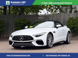 Used 2022 Mercedes-Benz SL 55 AMG 4MATIC w/ AMG Exterior Chrome Package video 1