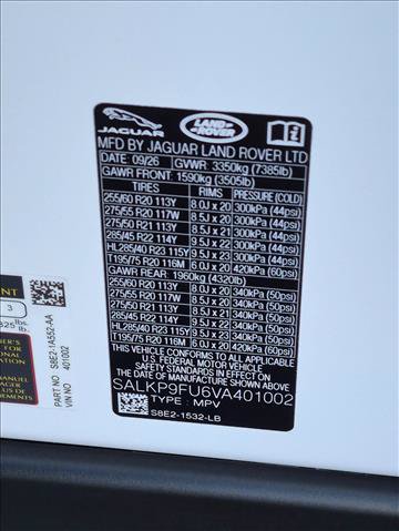 New 2027 Land Rover Range Rover SE AWD/4WD image 17