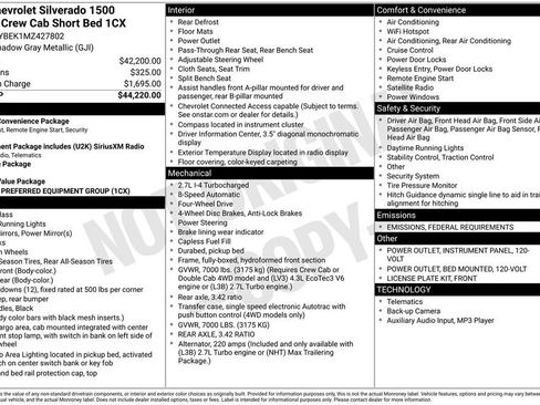 Used 2021 Chevrolet Silverado 1500 Custom image 31