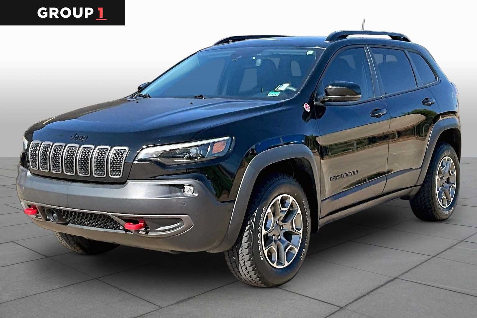 Used 2023 Jeep Cherokee Trailhawk w/ Premium Leather Package AWD/4WD image 1
