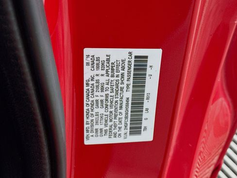 Used 2016 Honda Civic EX-T image 38