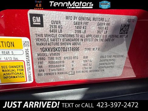 Used 2013 GMC Acadia SLT AWD/4WD image 27
