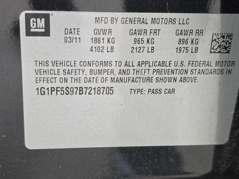 Used 2011 Chevrolet Cruze LT w/ RS Package image 32