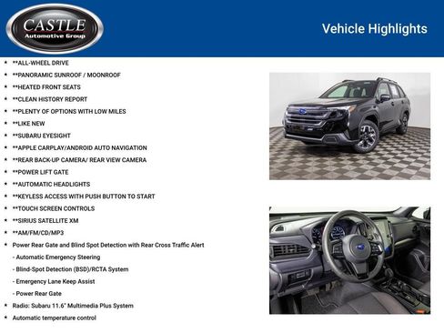 Used 2026 Subaru Forester Premium AWD/4WD image 3