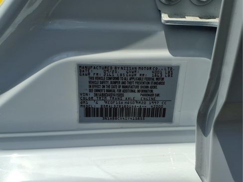 Certified 2025 Nissan Sentra SV w/ All-Weather Package FWD image 29