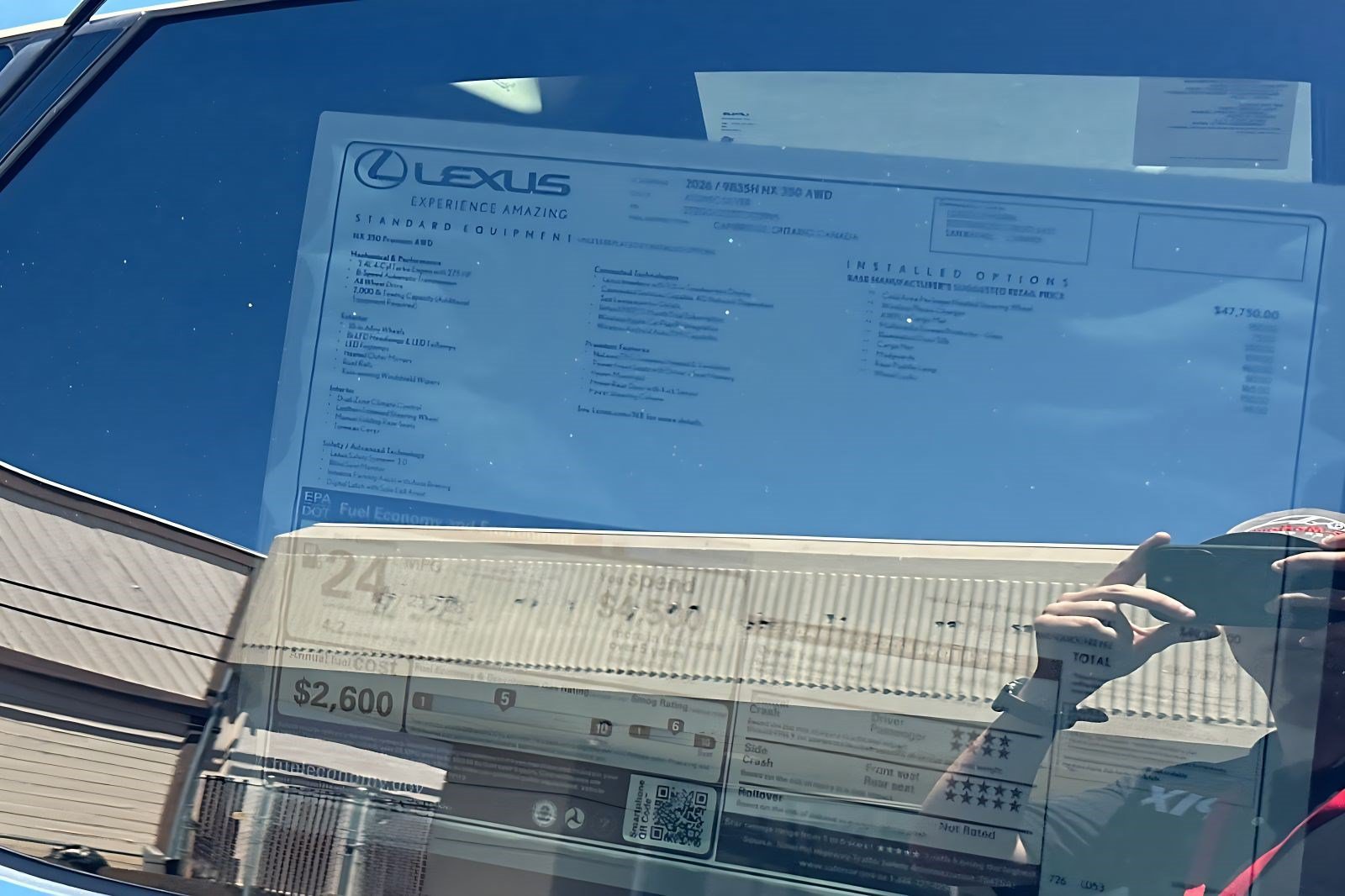 New 2026 Lexus NX 350 AWD w/ Premium Package image 30