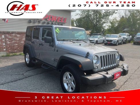 Used 2017 Jeep Wrangler Unlimited Sport w/ Quick Order Package 24S image 9