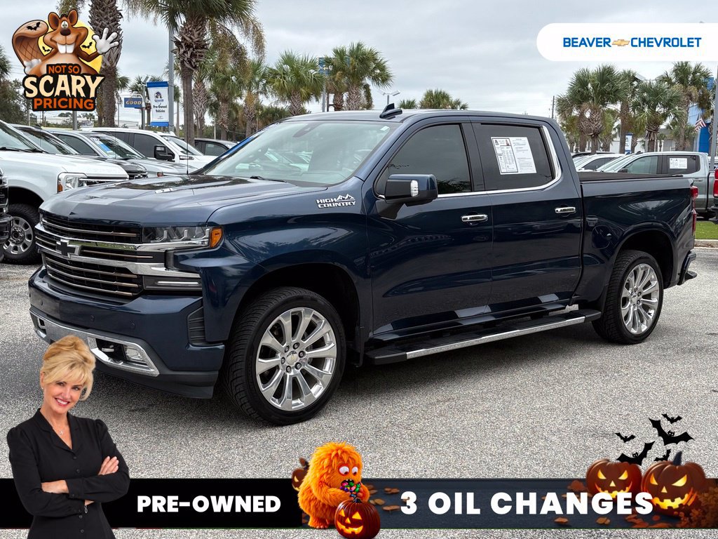 Used 2019 Chevrolet Silverado 1500 High Country w/ Technology Package AWD/4WD image 1