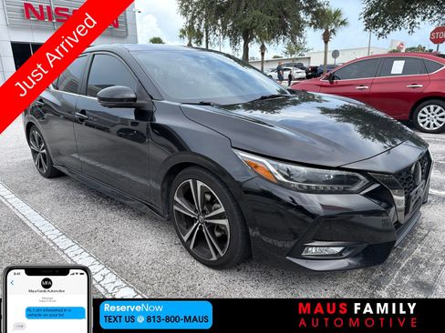 Used 2021 Nissan Sentra SR w/ SR Premium Package FWD image 1