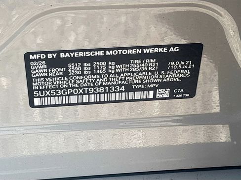 New 2026 BMW X3 xDrive30 w/ Premium Package image 43