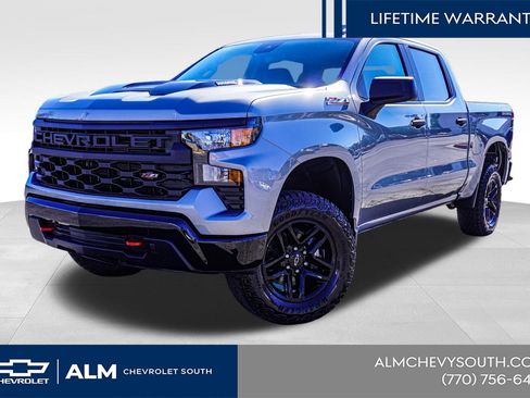 New 2026 Chevrolet Silverado 1500 Custom Trail Boss w/ LPO, Dark Essentials Package AWD/4WD image 1