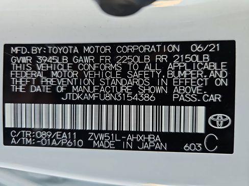 Certified 2022 Toyota Prius Limited w/ Premium Convenience Package image 26