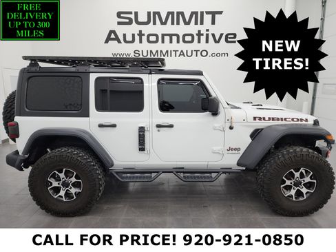 Used 2020 Jeep Wrangler Unlimited Rubicon w/ LED Lighting Group AWD/4WD image 1