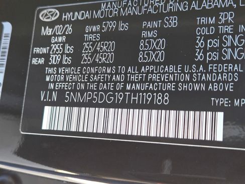 New 2026 Hyundai Santa Fe Calligraphy image 20