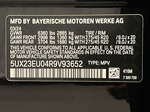 Used 2024 BMW X5 xDrive40i w/ M Sport Package AWD/4WD image 25
