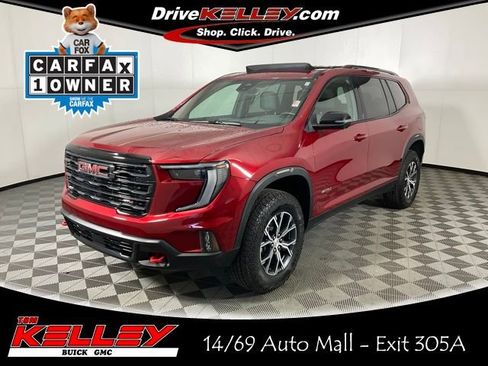 Used 2024 GMC Acadia AT4 w/ LPO, Floor Liner Package image 1