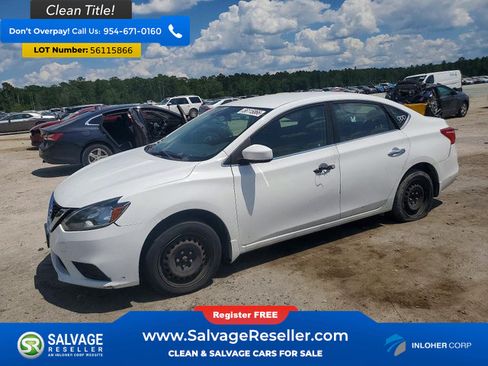 Used 2017 Nissan Sentra SV FWD image 1