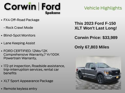 Used 2023 Ford F150 XLT image 13