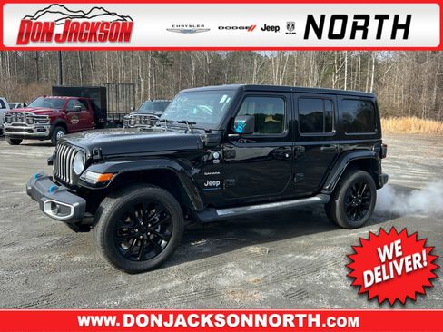 Used 2023 Jeep Wrangler Sahara w/ Cold Weather Group image 1