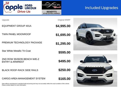 Used 2021 Ford Explorer ST w/ Equipment Group 401A AWD/4WD image 4