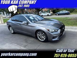 Used 2018 INFINITI Q50 Luxe w/ Essential Package (3.0T Luxe) AWD/4WD video 1