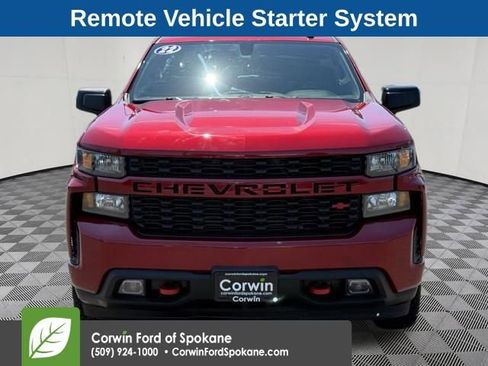 Used 2022 Chevrolet Silverado 1500 Custom w/ LPO, Blackout Package AWD/4WD image 7