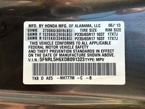 Used 2013 Honda Odyssey EX-L image 19