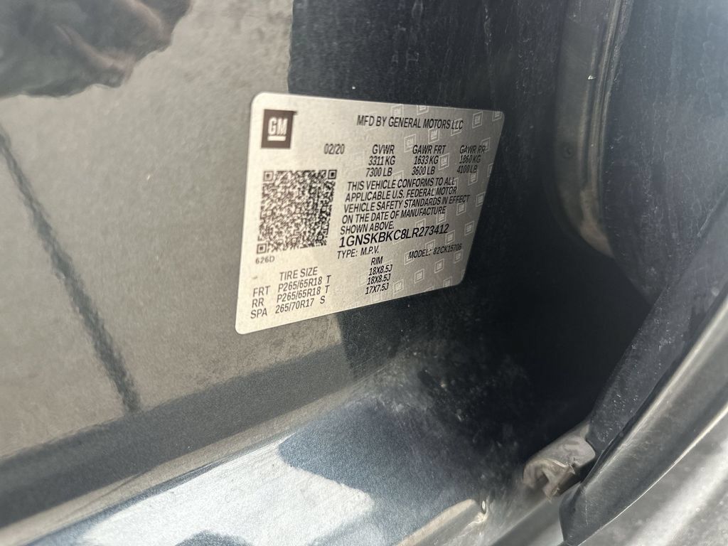 Certified 2020 Chevrolet Tahoe LT AWD/4WD image 35