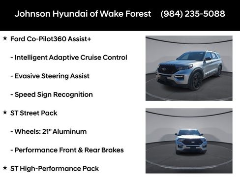 Used 2021 Ford Explorer ST w/ Equipment Group 401A image 12