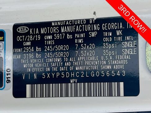Used 2020 Kia Telluride SX w/ SX Prestige Package AWD/4WD image 36