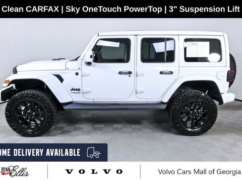 Used 2021 Jeep Wrangler Unlimited Sahara AWD/4WD image 3