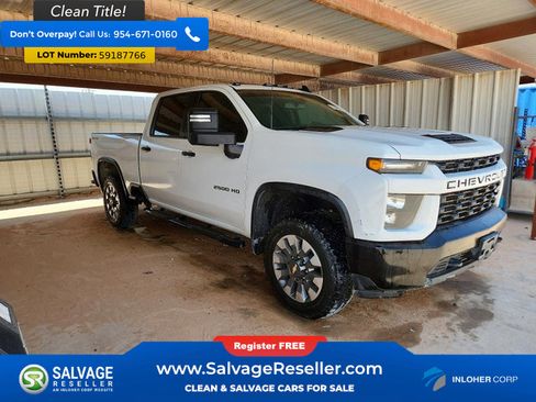 Used 2022 Chevrolet Silverado 2500 Custom w/ Custom Value Package AWD/4WD image 5