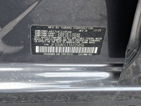 New 2026 Subaru Impreza 2.0i Sport image 21