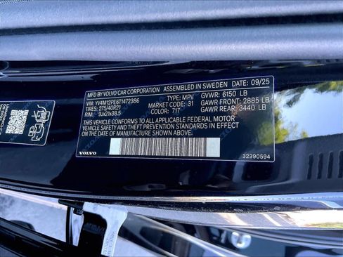 New 2026 Volvo XC90 B5 Plus w/ Protection Package Premier AWD/4WD image 37