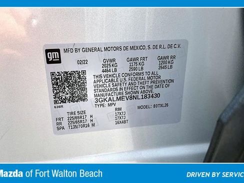 Used 2022 GMC Terrain SLE FWD image 16