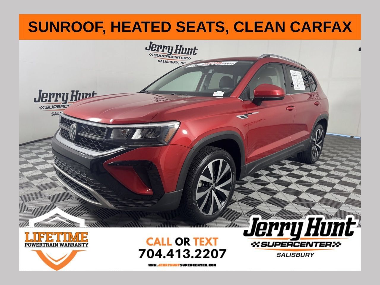 Used 2023 Volkswagen Taos SE w/ Panoramic Sunroof Package FWD image 1