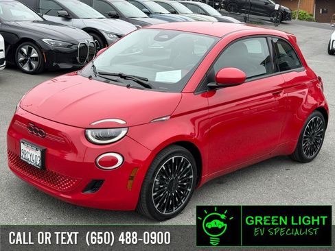 Used 2024 FIAT 500 e (RED) FWD image 1