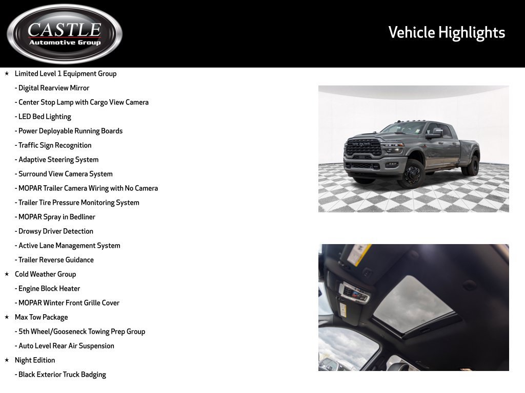 New 2026 RAM 3500 Limited AWD/4WD image 3